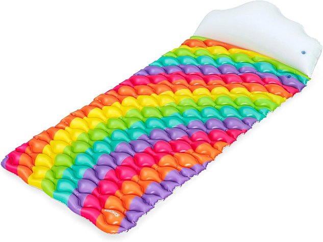 Bestway 44107 Nafukovacie lehátko Rainbow