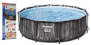 BESTWAY Pool STEEL PRO MAX 366x100 cm + príslušenstvo