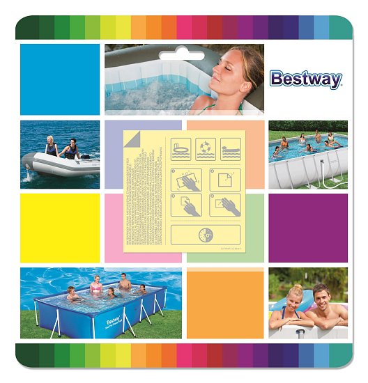 Bestway Samolepiace náplasti UNDERWATER