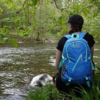 Turistický batoh Mountains 35 L zelený