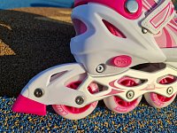 Detské inline korčule CS310K pink veľkosť 35-38