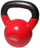 Kettlebell 12 kg liatina s vinylovým krytom