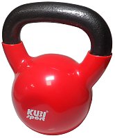 Kettlebell 12 kg liatina s vinylovým krytom